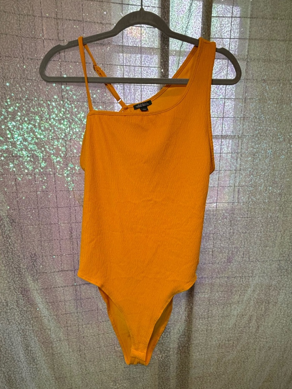 Women's Open Back Bodysuit - Wild
Fable™ Mango Orange L